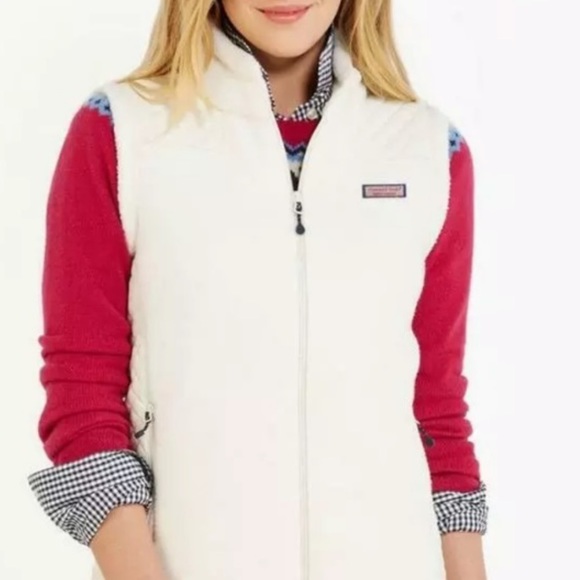 Vineyard Vines Jackets & Blazers - Vineyard Vines Sherpa Fleece Vest